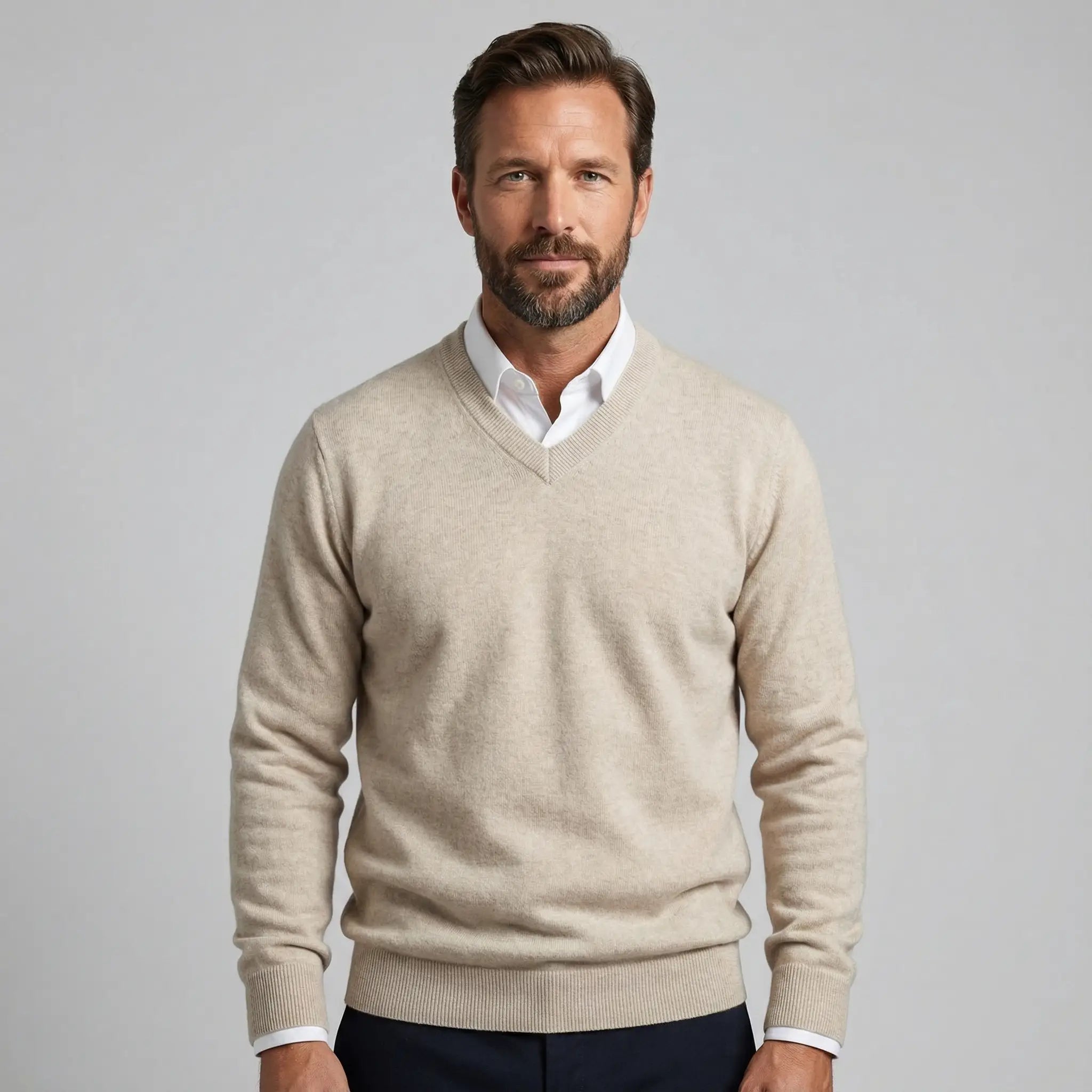 Evan Mens V Neck Sweater