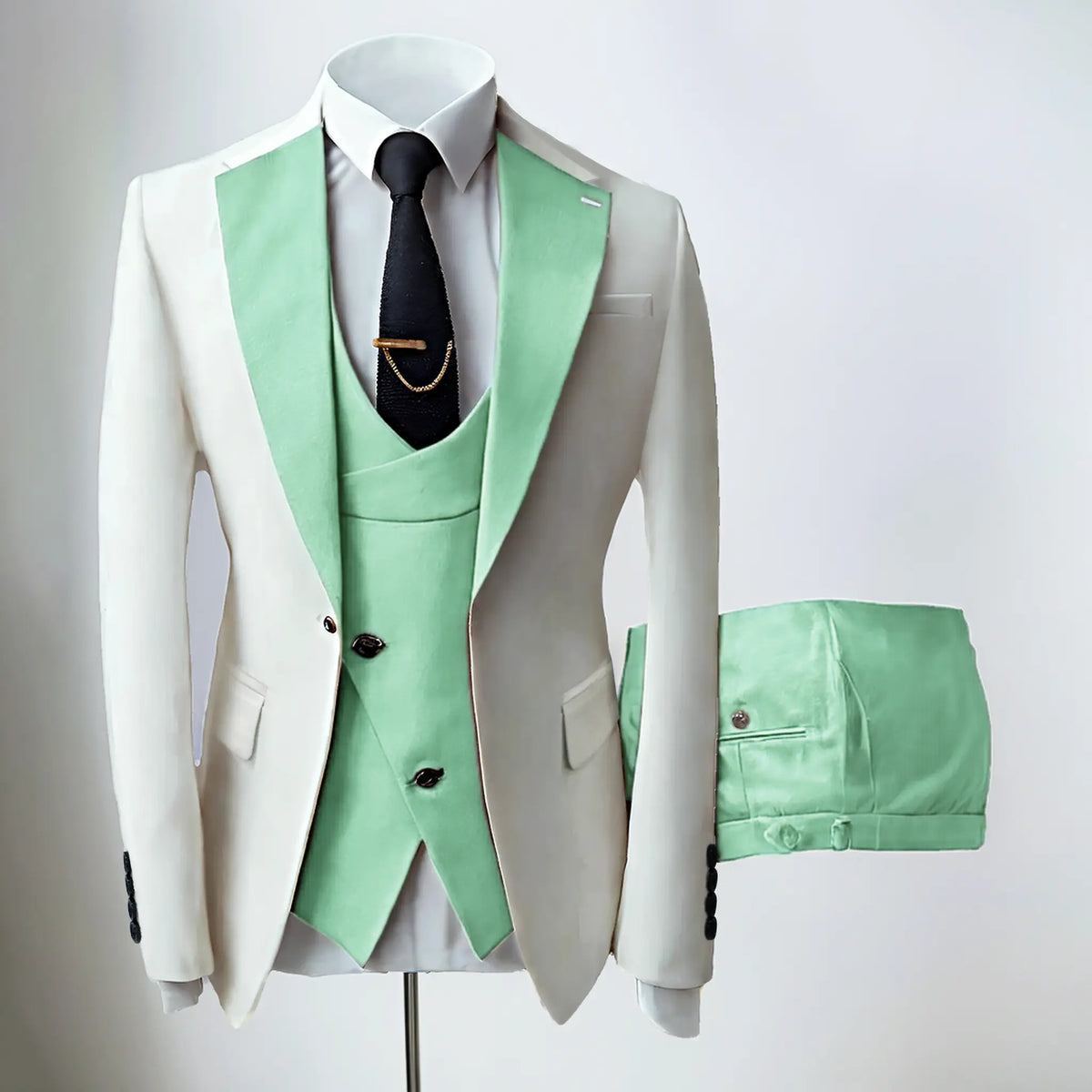 Men's Suit 3-Piece: Slim Stretch Set