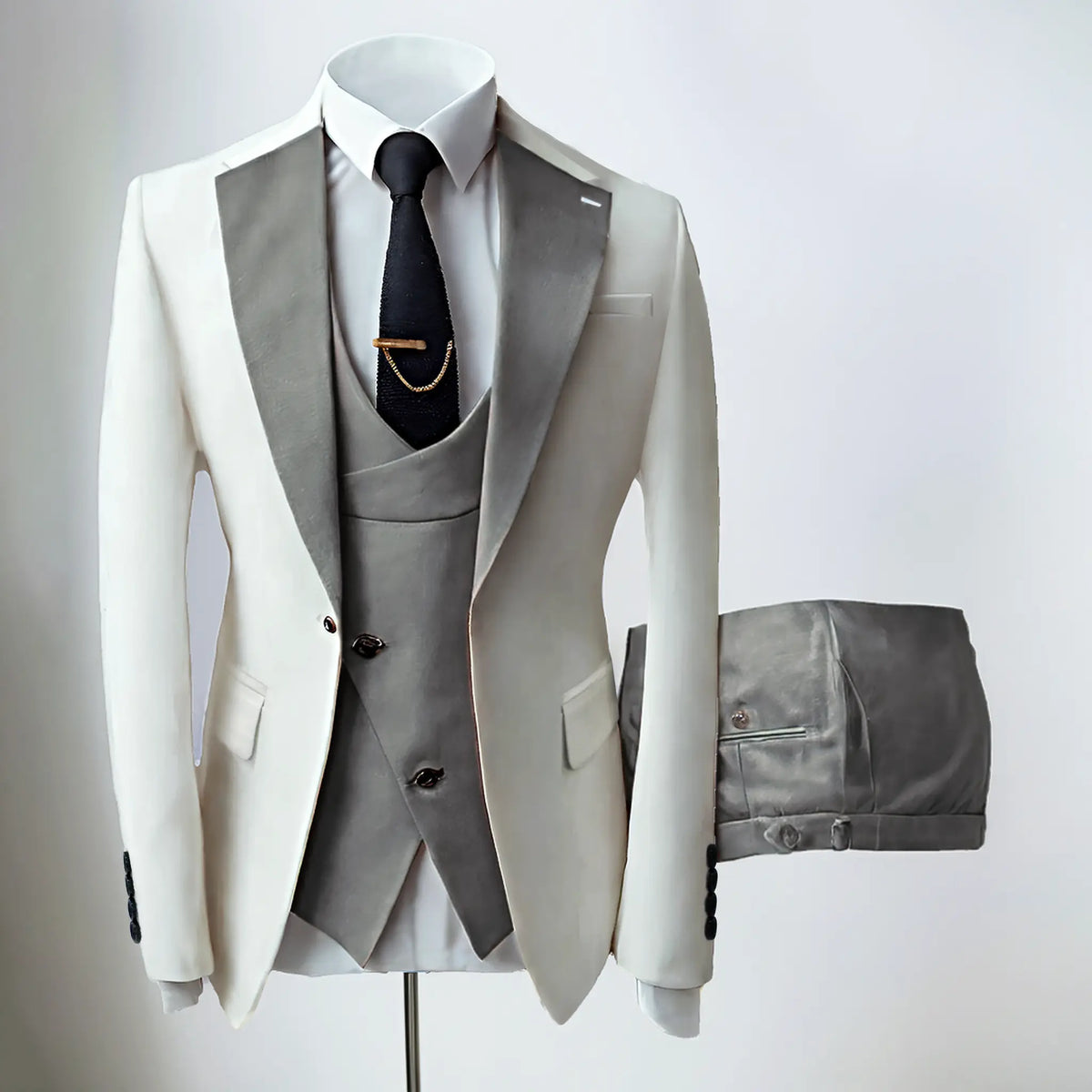 Men's Suit 3-Piece: Slim Stretch Set