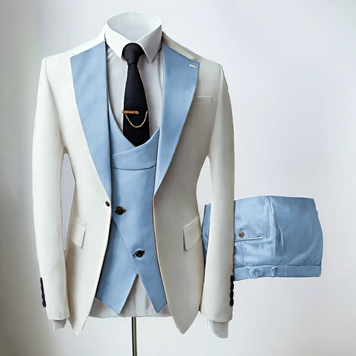 Men's Suit 3-Piece: Slim Stretch Set