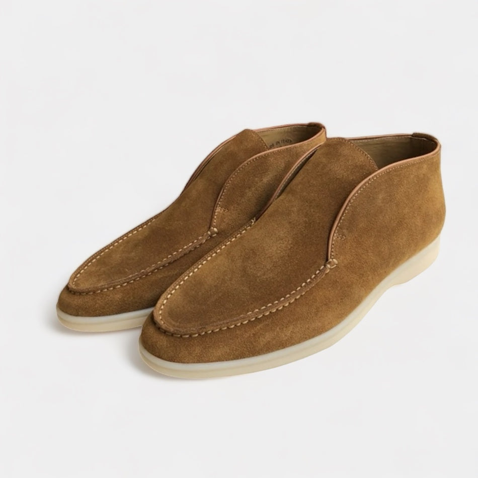 Elegant Casual Suede Loafers for Men