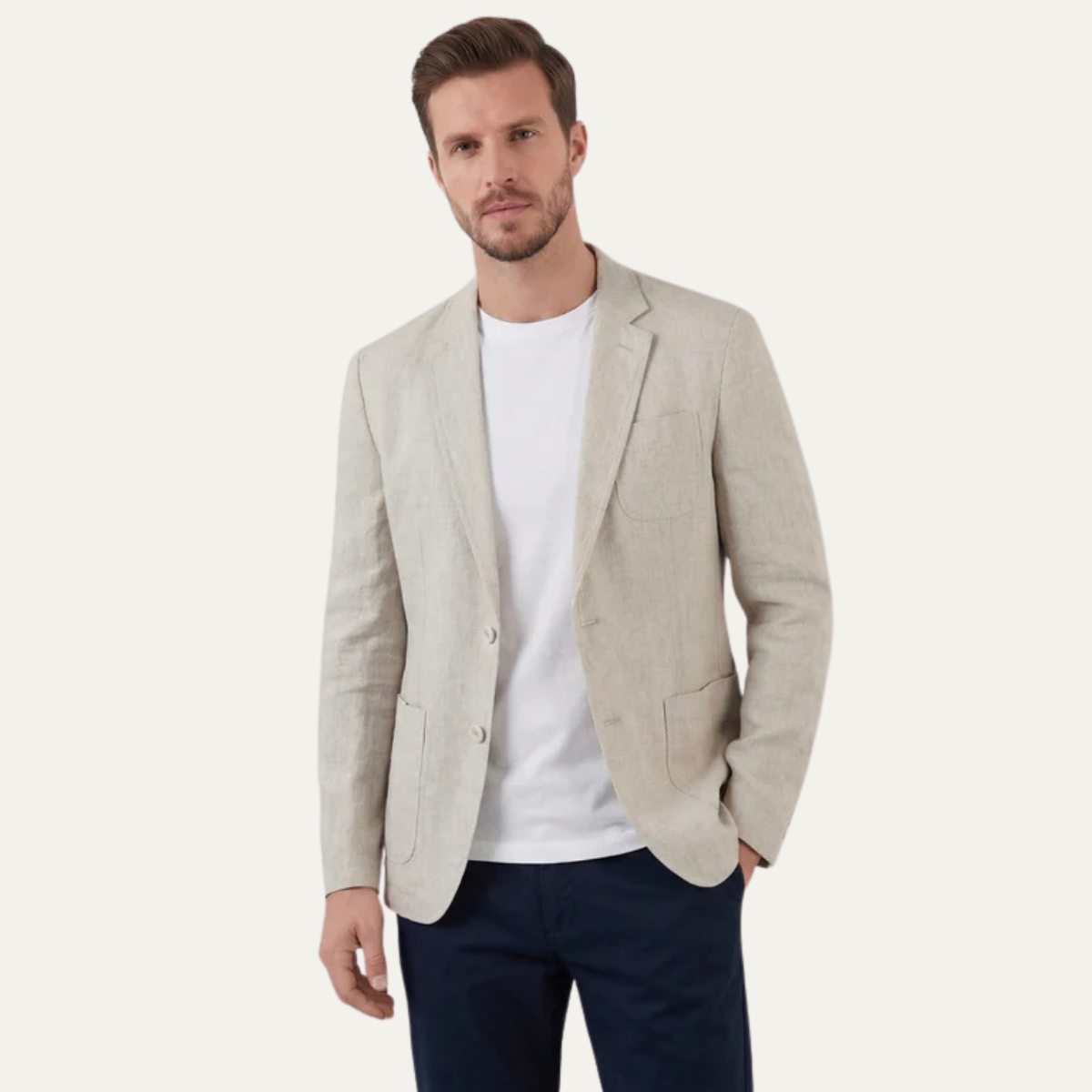 Lightweight Men’s Summer Linen Blazer