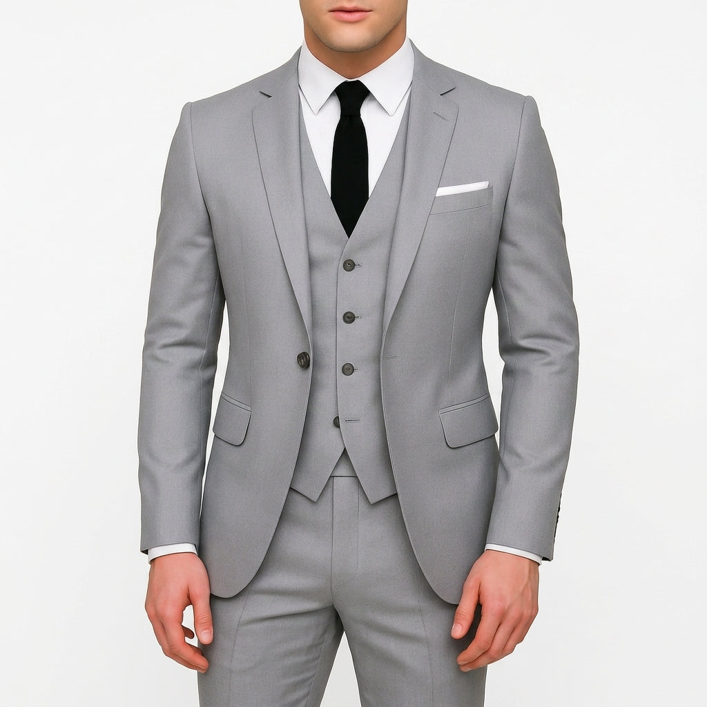 Men's Suit 3-Piece Woven Formal Set