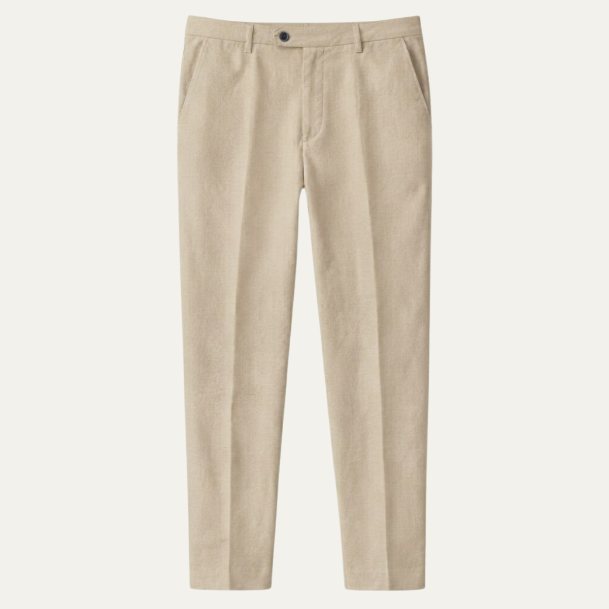 Lightweight, Slim-Fit Casual Linen Dress Pants