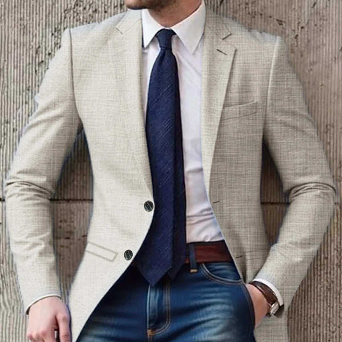 Classic Slim Fit Men’s Smart Blazer