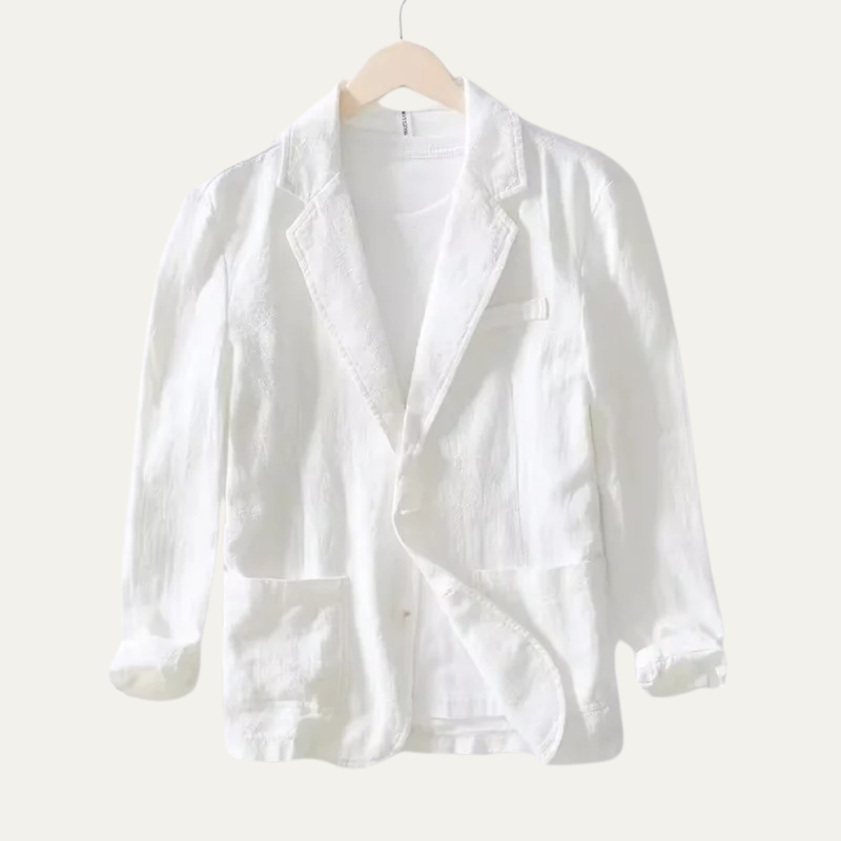 Men’s Breathable Linen Blend Summer Blazer