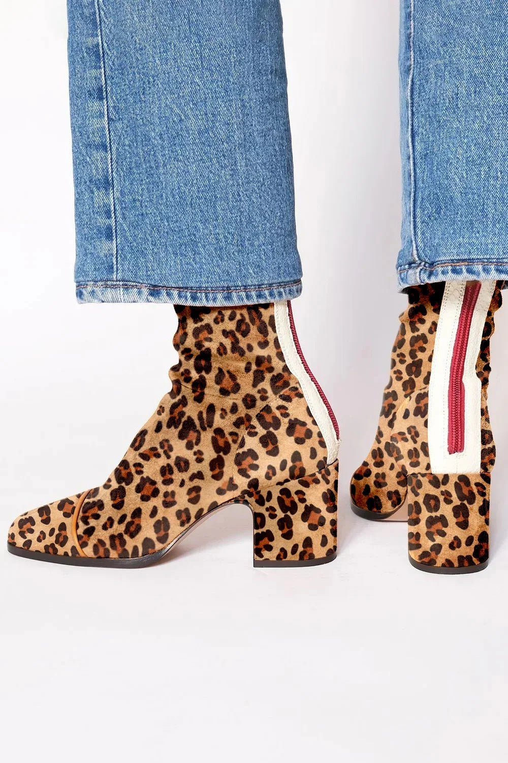 Elegant Women's Orthopedic ankle Boots with Block Heels