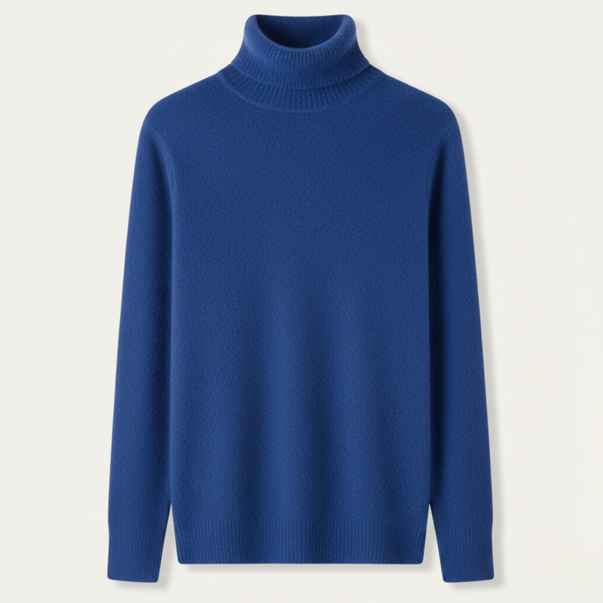 Men's Soft Relaxed Fit Turtleneck Sweater