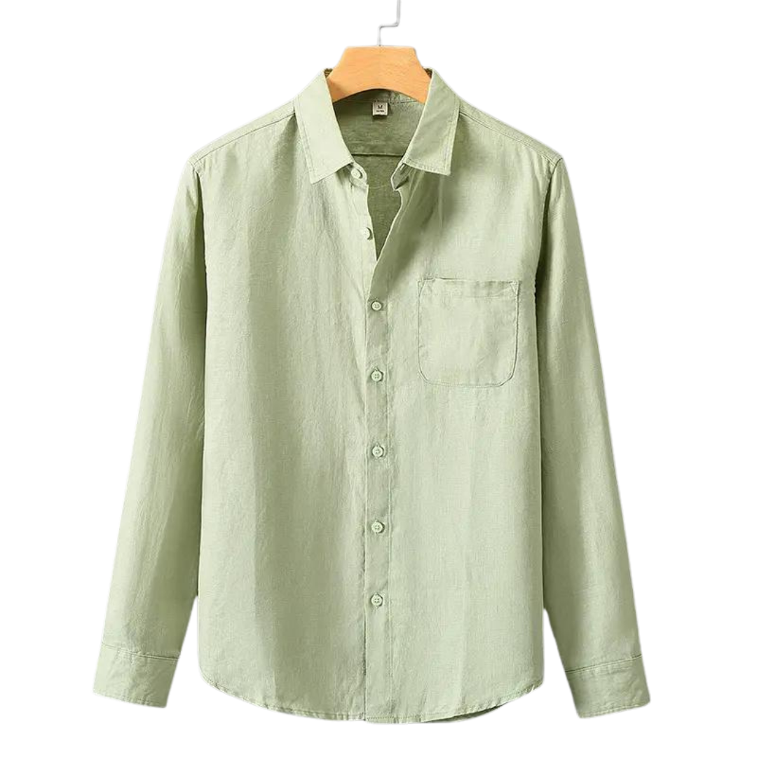 Caleb Long Sleeve Button Up Shirt