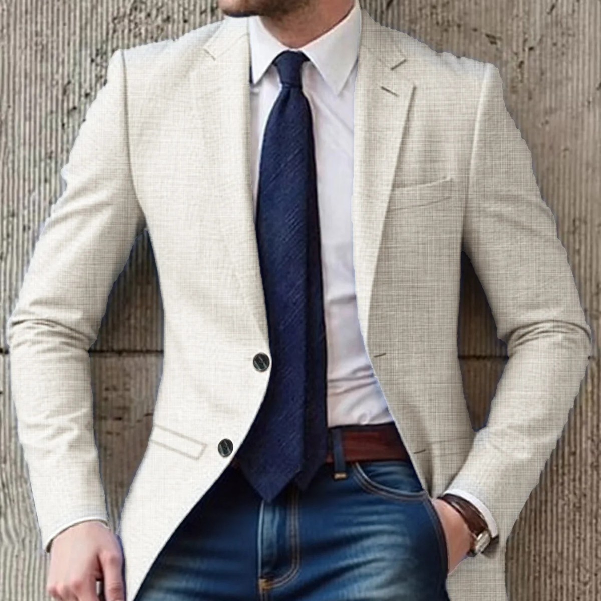 Classic Slim Fit Men’s Smart Blazer