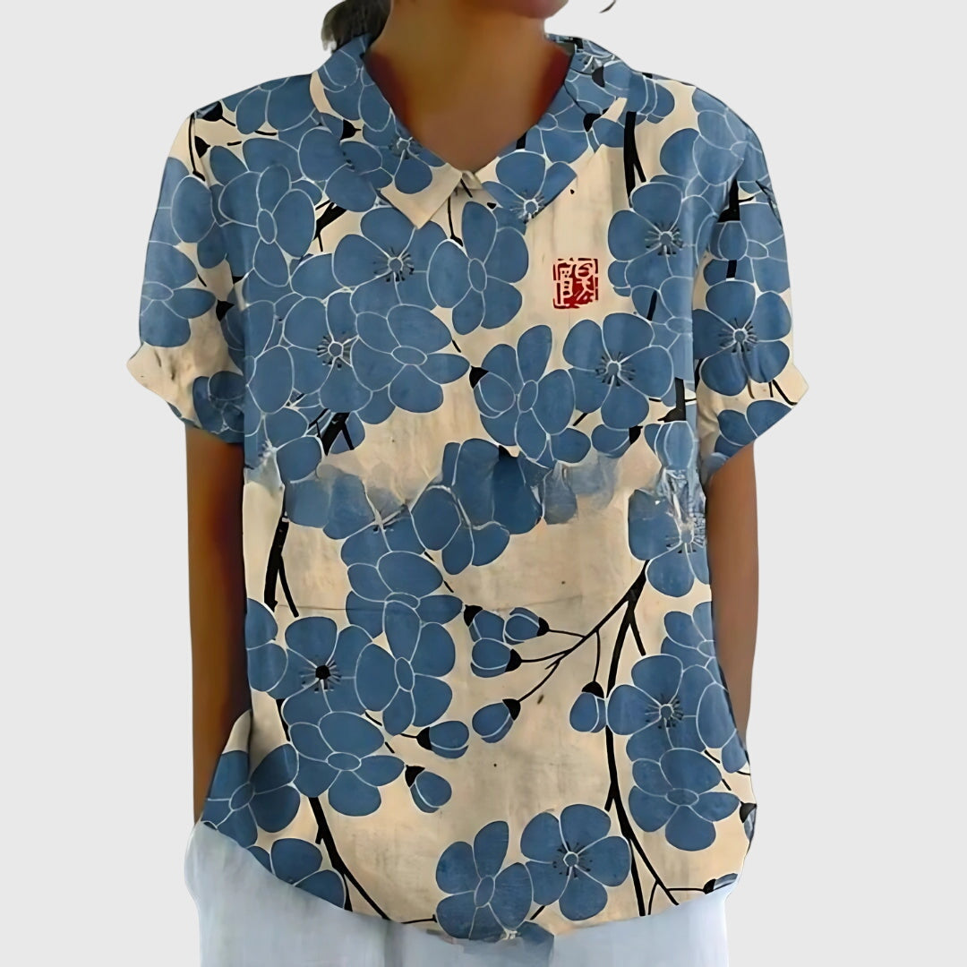 Women’s Floral Blouse Top