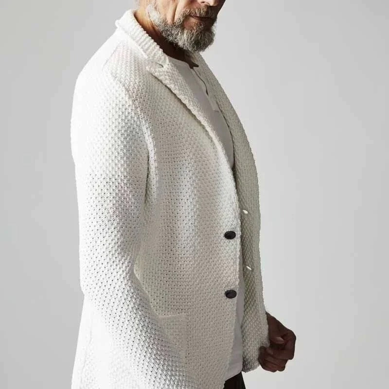 Men’s Tailored Blazer in Cotton and Polyester