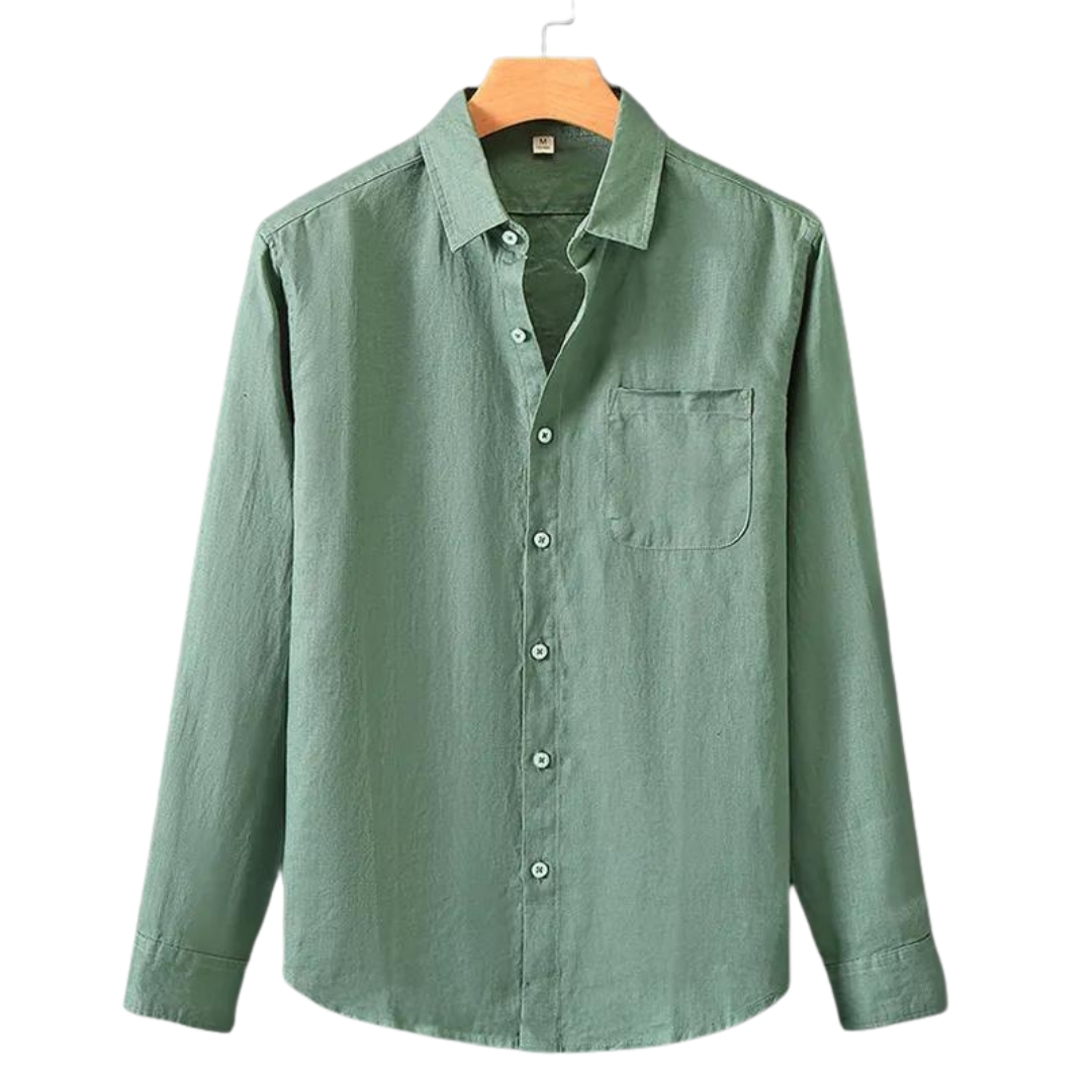 Caleb Long Sleeve Button Up Shirt