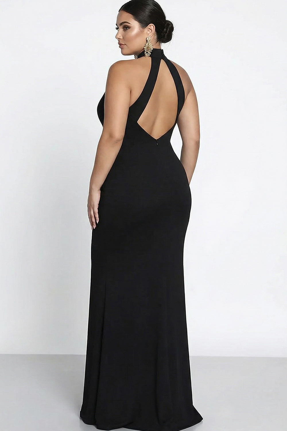 Women’s Classic Long Formal Dress Dark Green