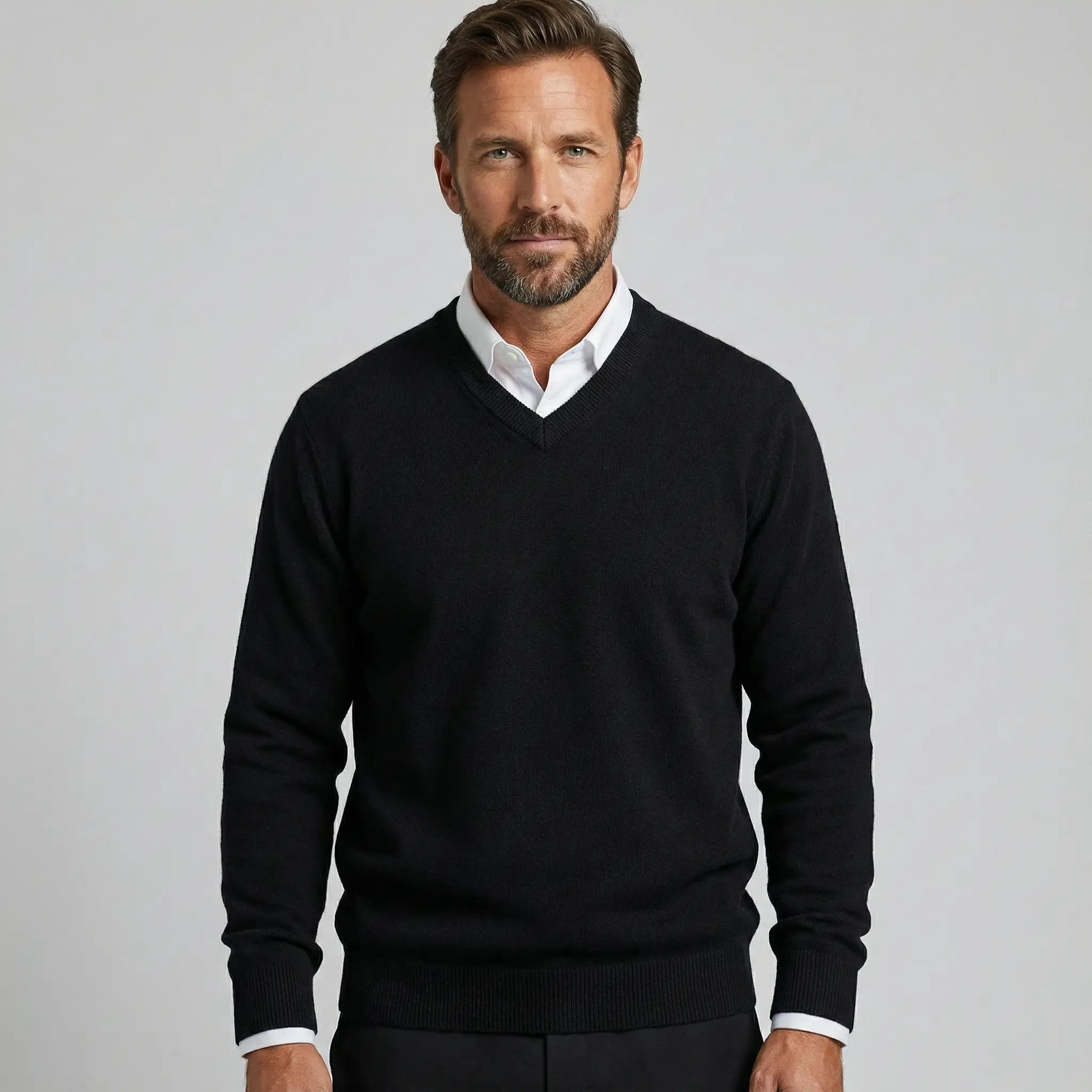Evan Mens V Neck Sweater