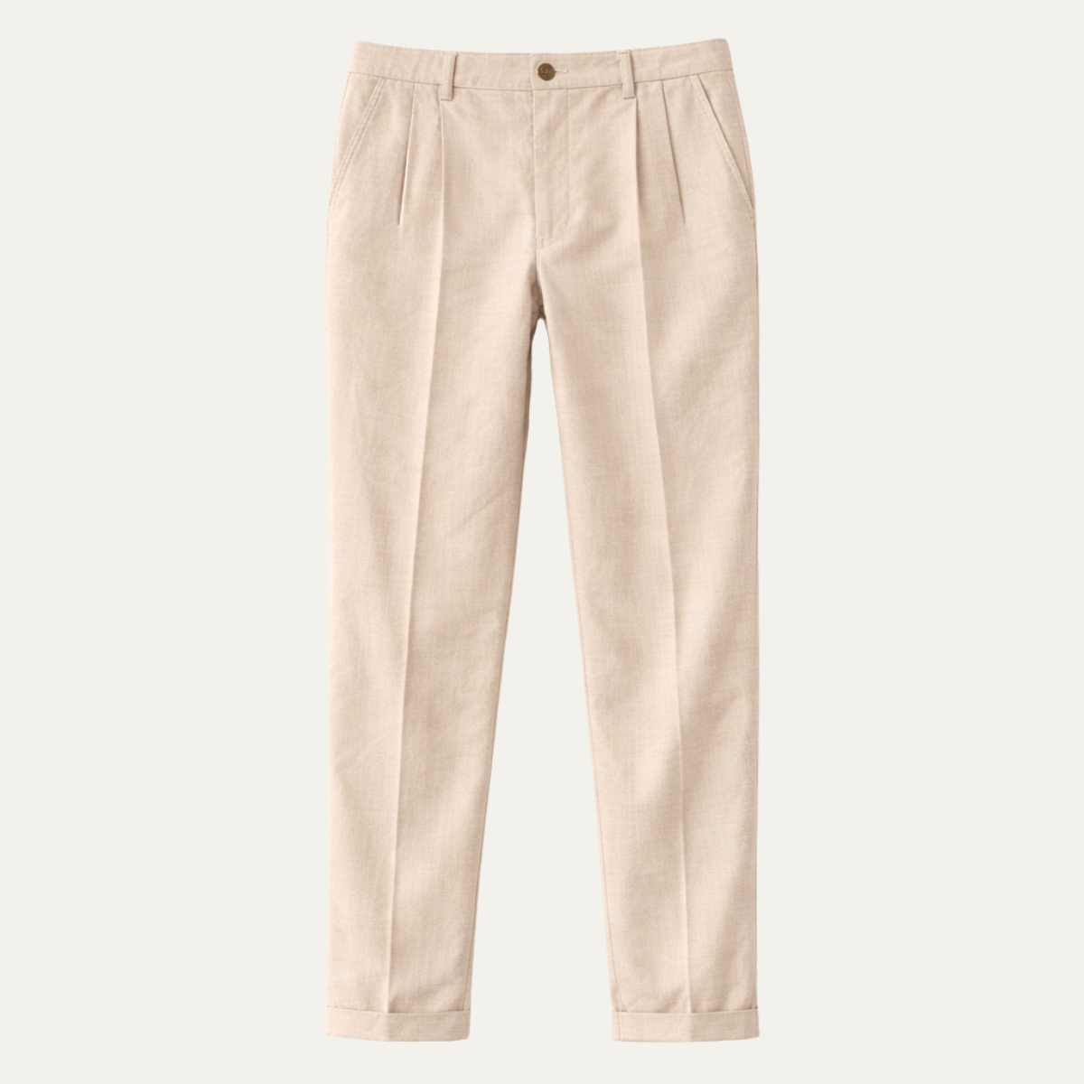 Lightweight, Slim-Fit Dress Pants in Linen