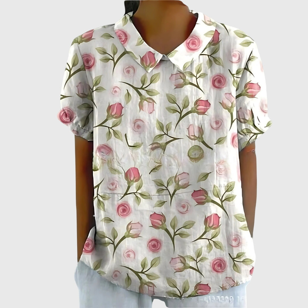 Women’s Floral Blouse Top