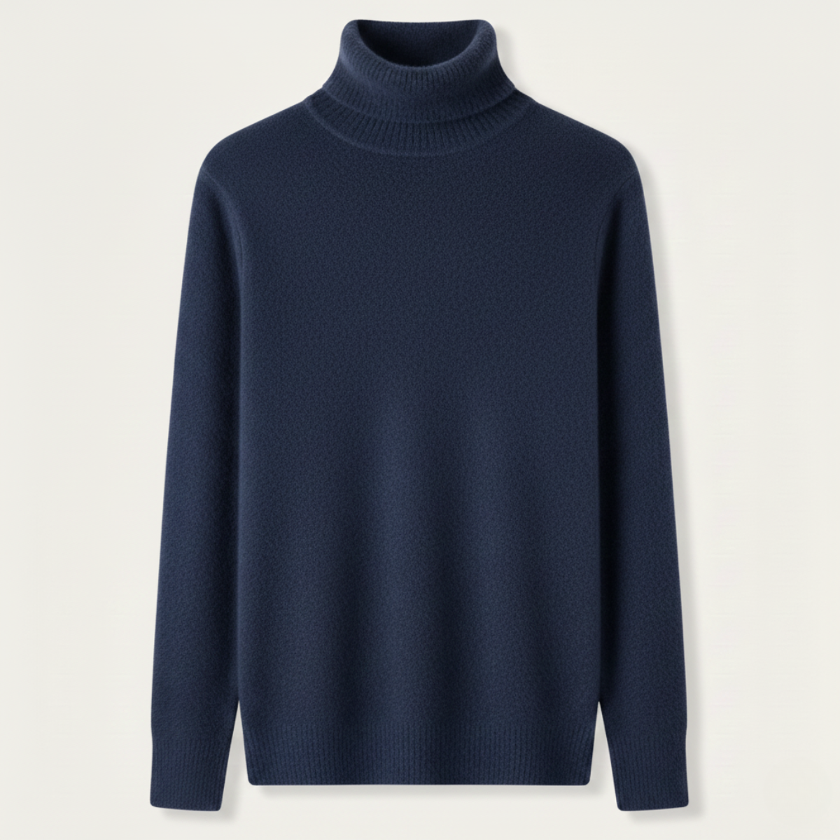 Men's Soft Relaxed Fit Turtleneck Sweater