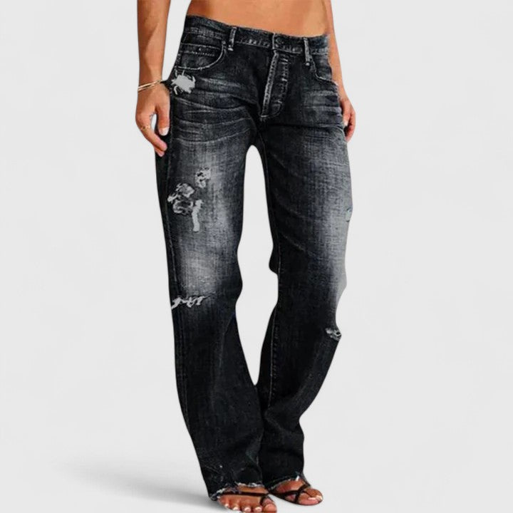 Baggy Jeans Low Rise Wide Leg in Comfortable Denim
