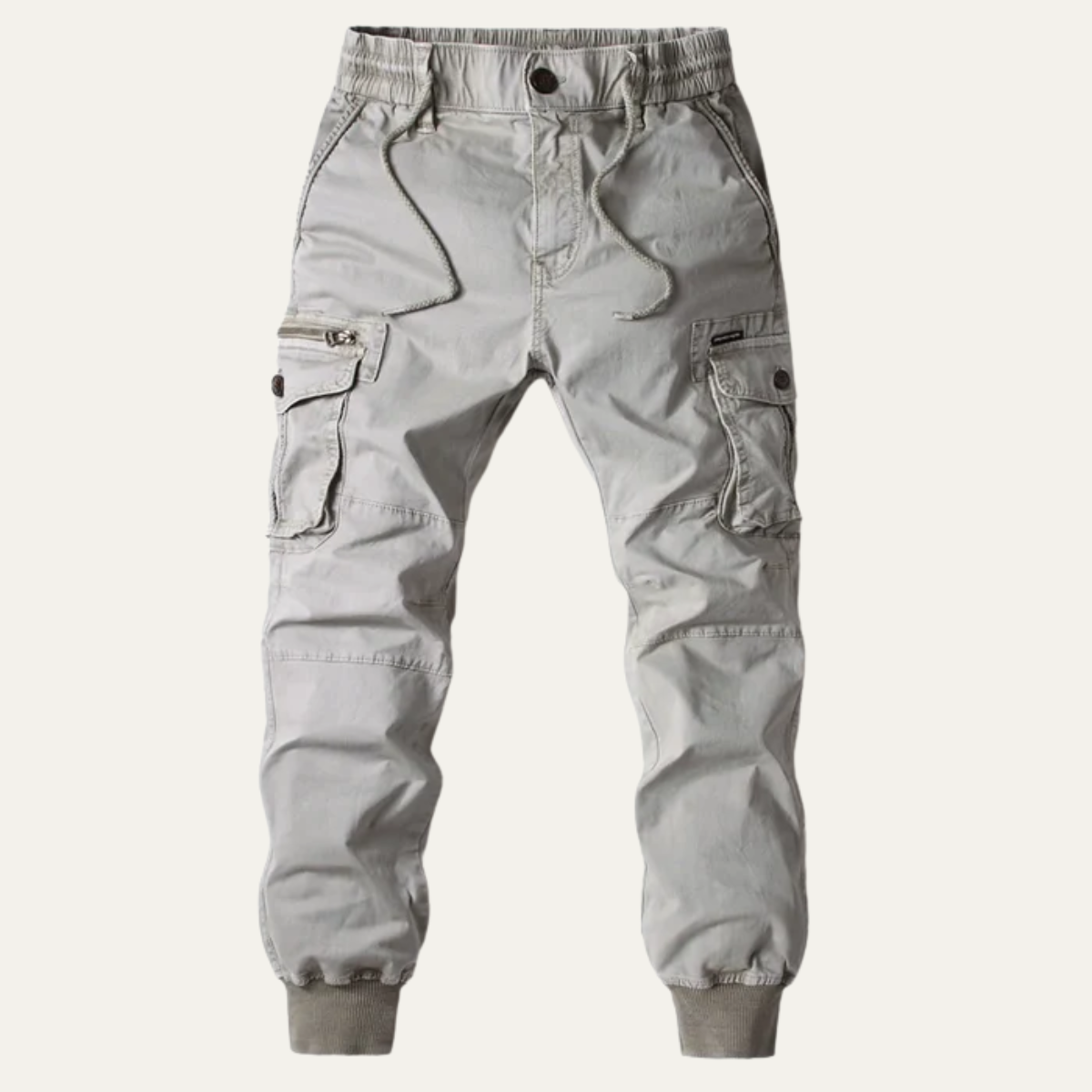 Comfortable Cotton Cargo Jeans with Pockets