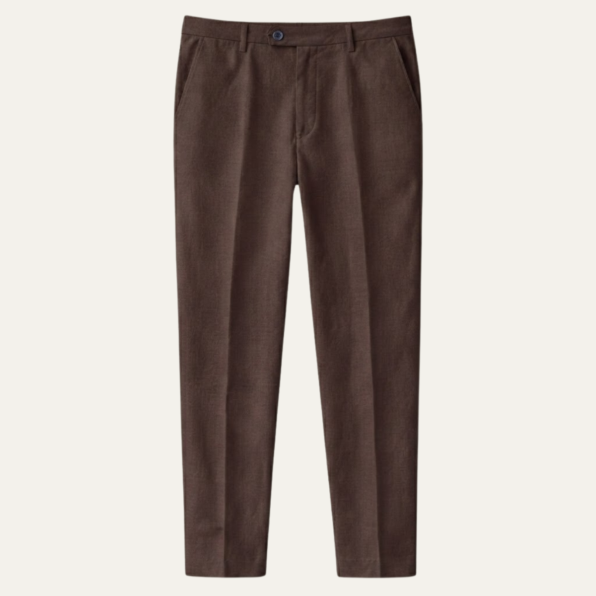 Lightweight, Slim-Fit Casual Linen Dress Pants