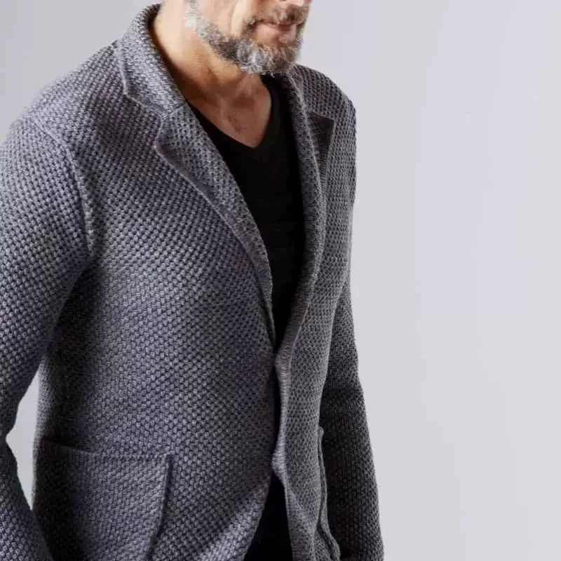 Men’s Tailored Blazer in Cotton and Polyester