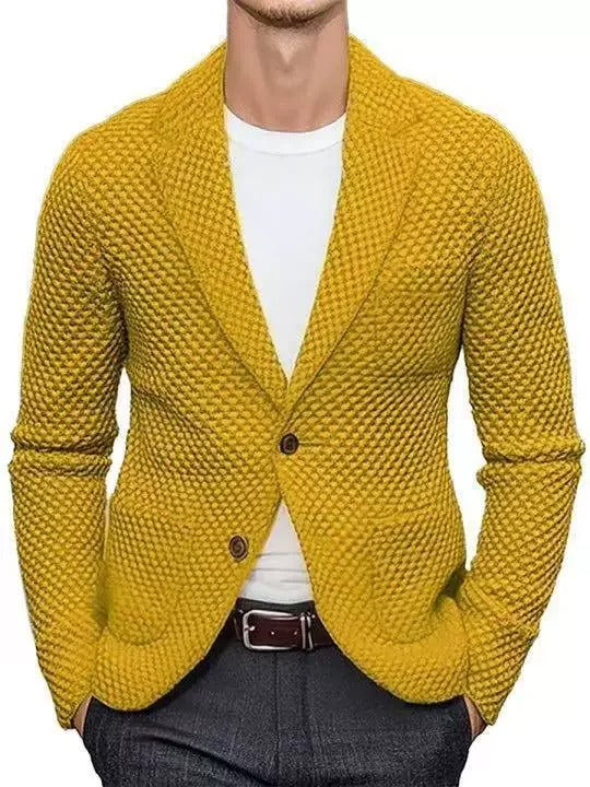Men’s Tailored Blazer in Cotton and Polyester