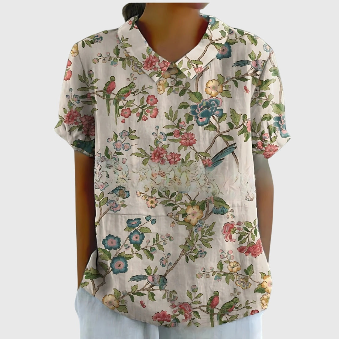 Women’s Floral Blouse Top