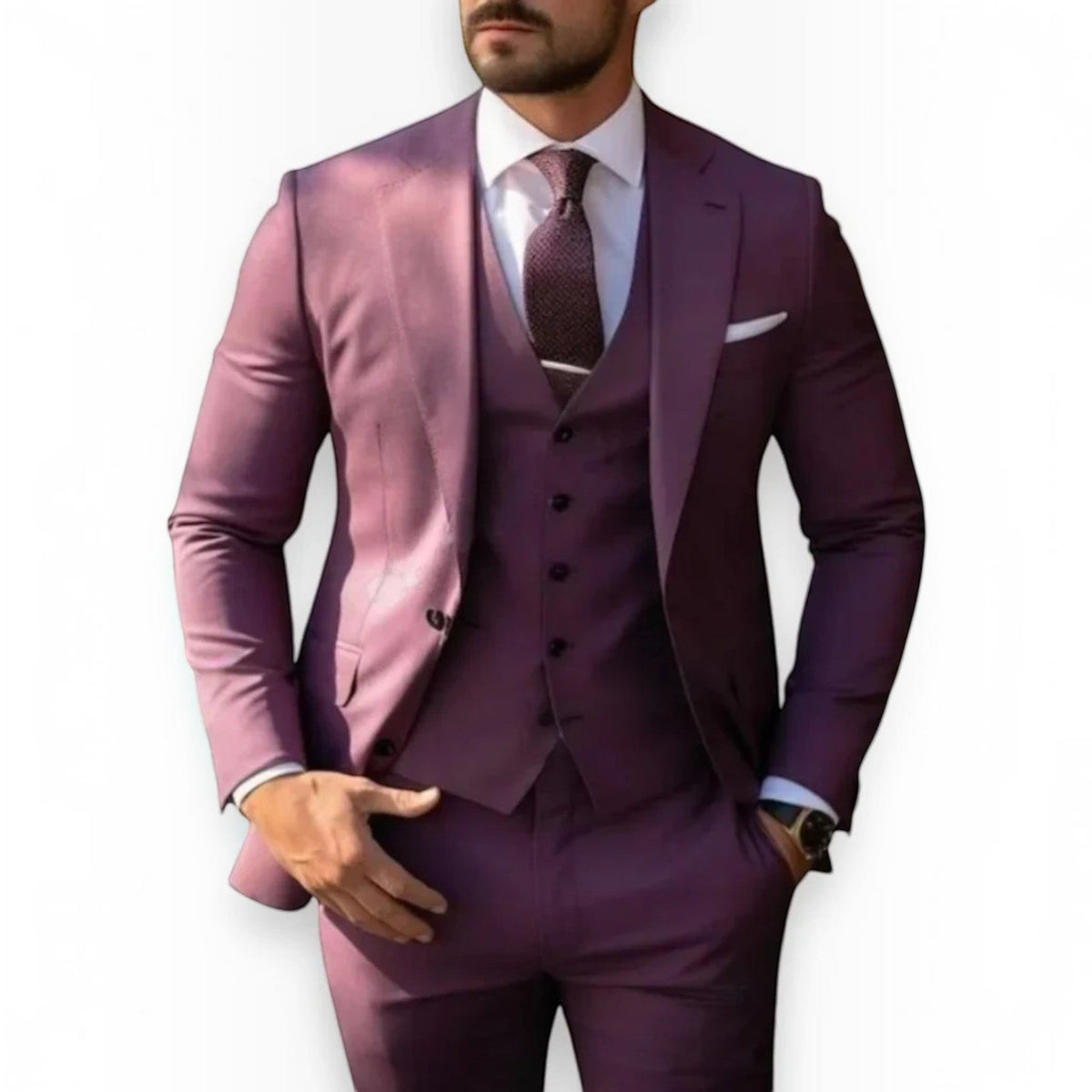 Men's Suit 3-Piece Formal Slim Set