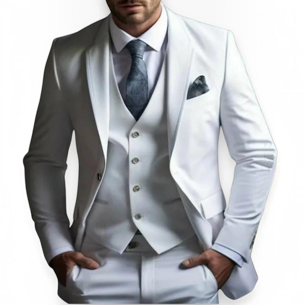 Men's Suit 3-Piece Formal Slim Set