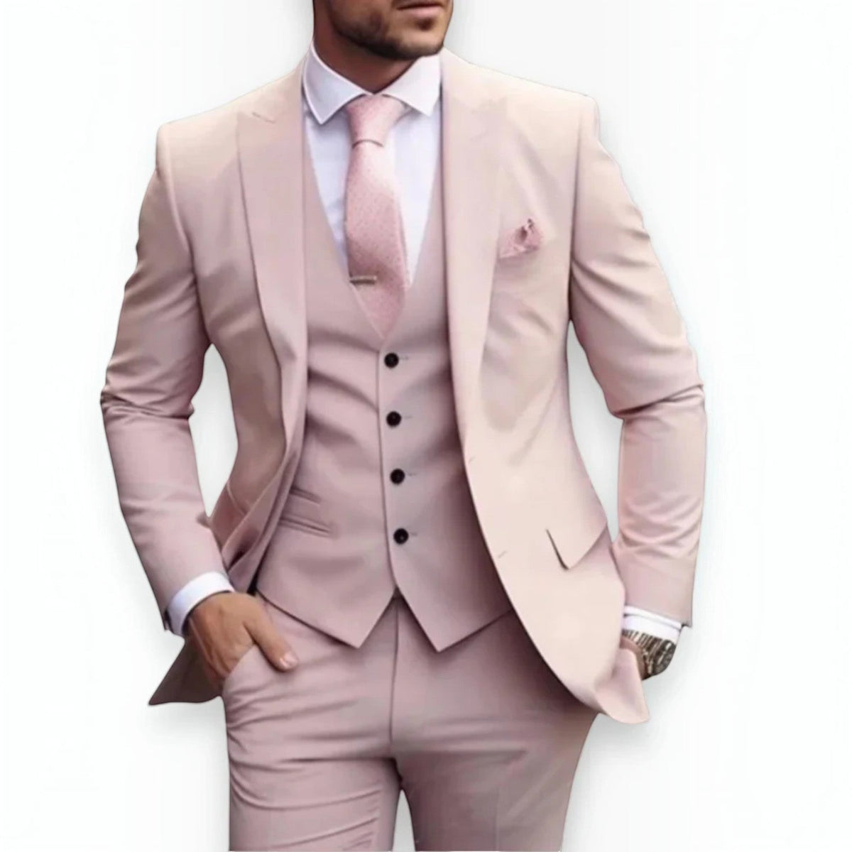 Men's Suit 3-Piece Formal Slim Set