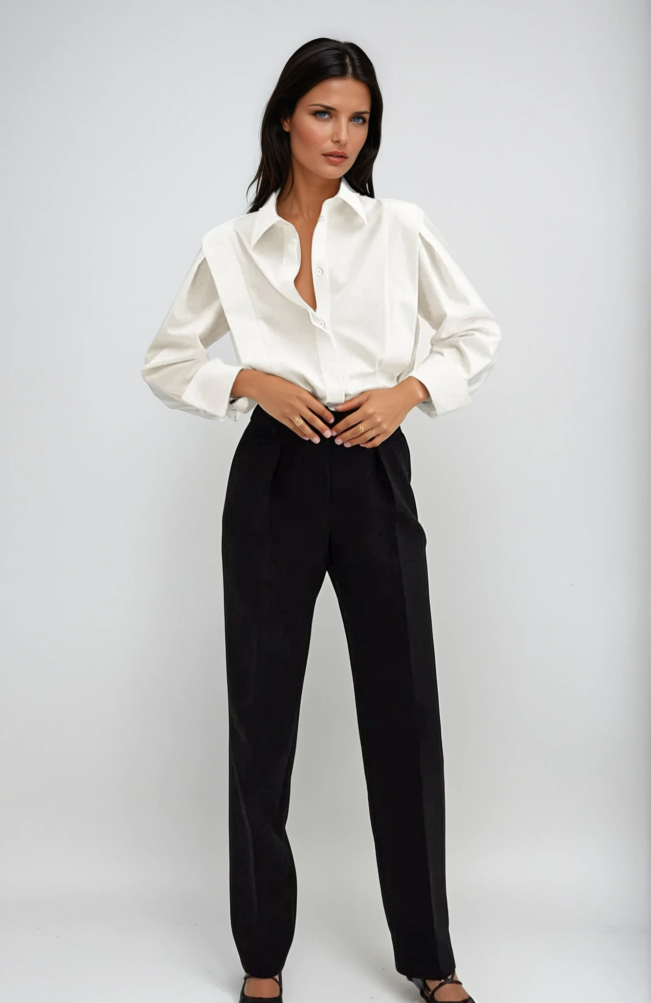 Sienna Womens Button Down Shirt