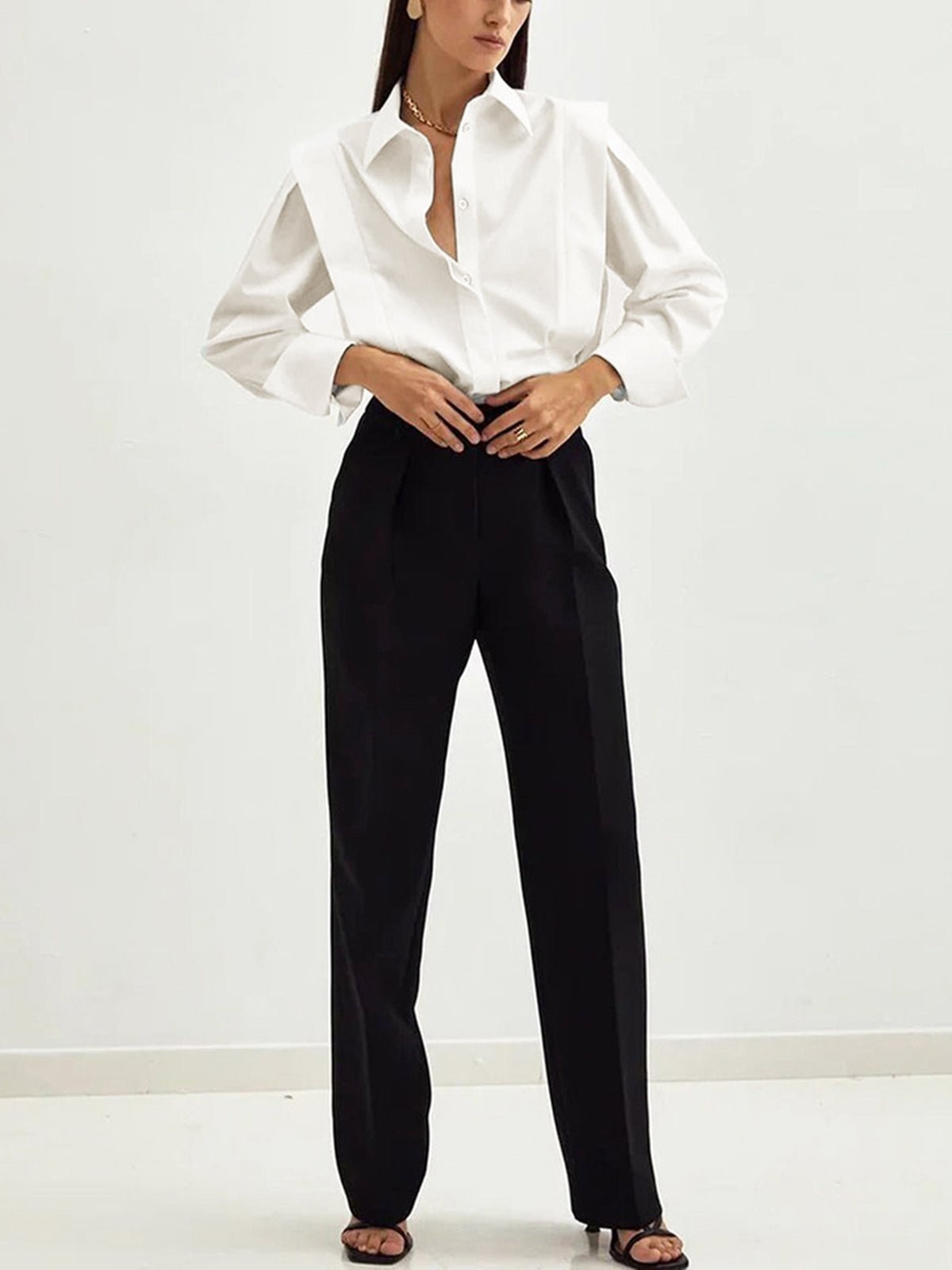 Sienna Womens Button Down Shirt