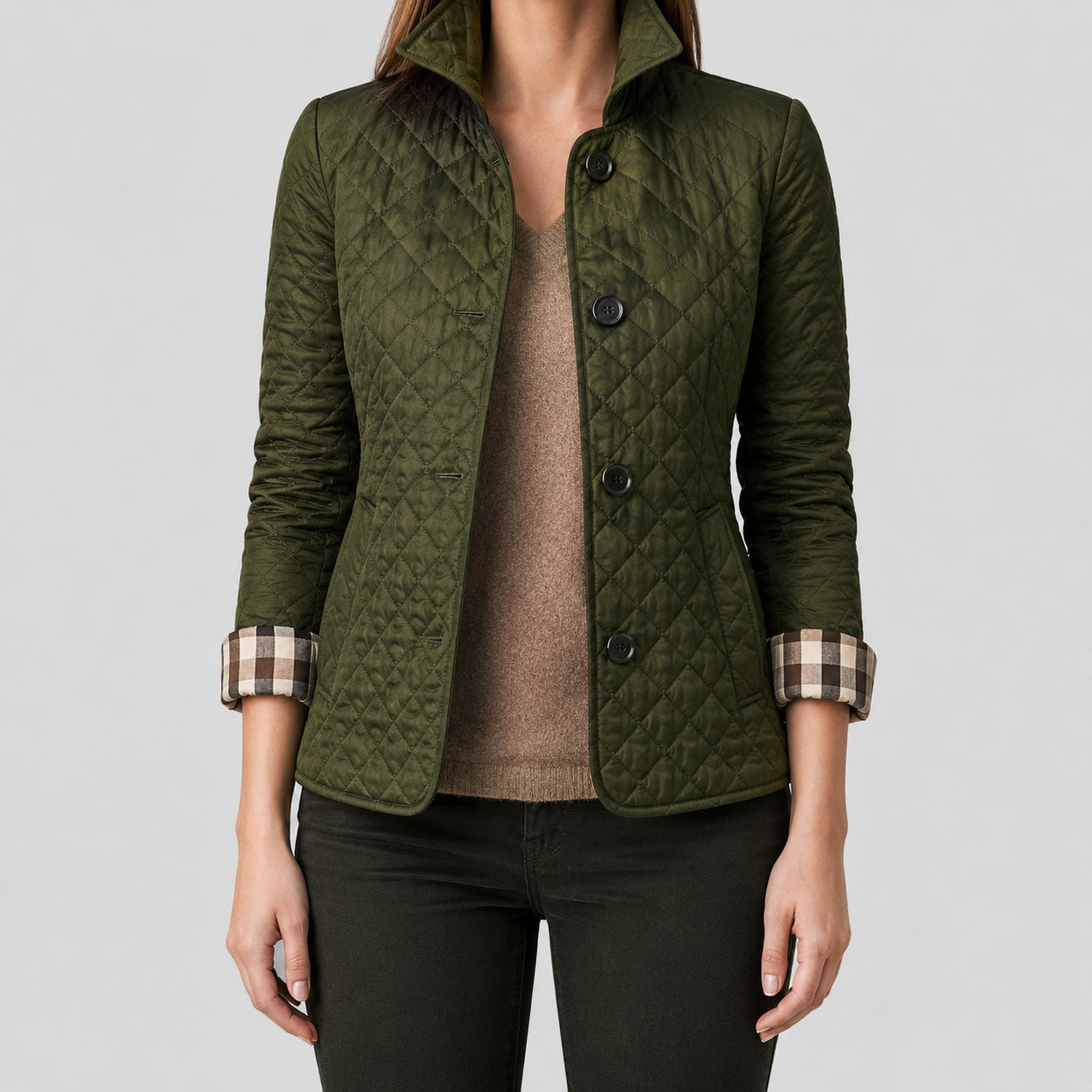 Fall Women's Lightweight Button-Up Jacket | Casual Outerwear