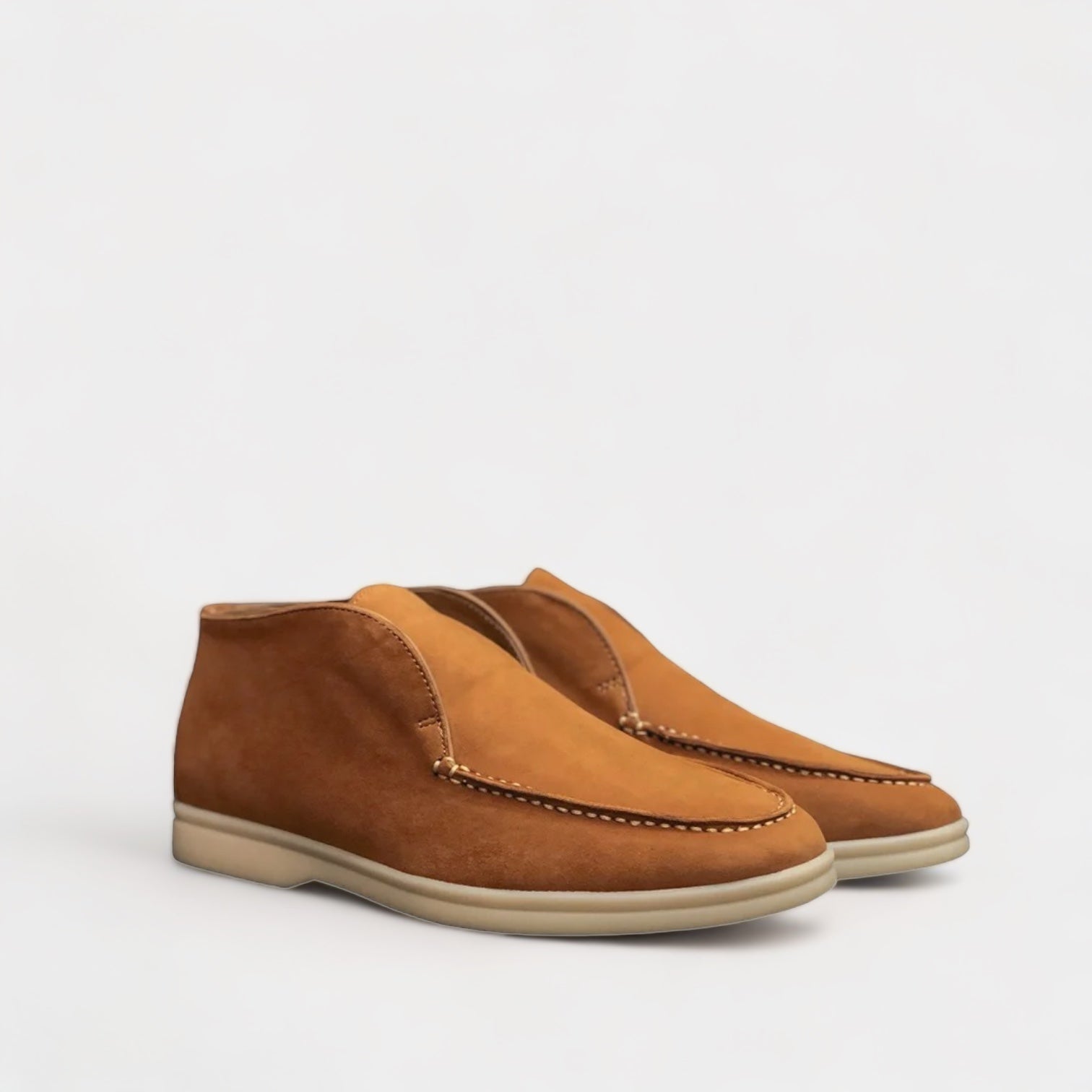 Elegant Casual Suede Loafers for Men
