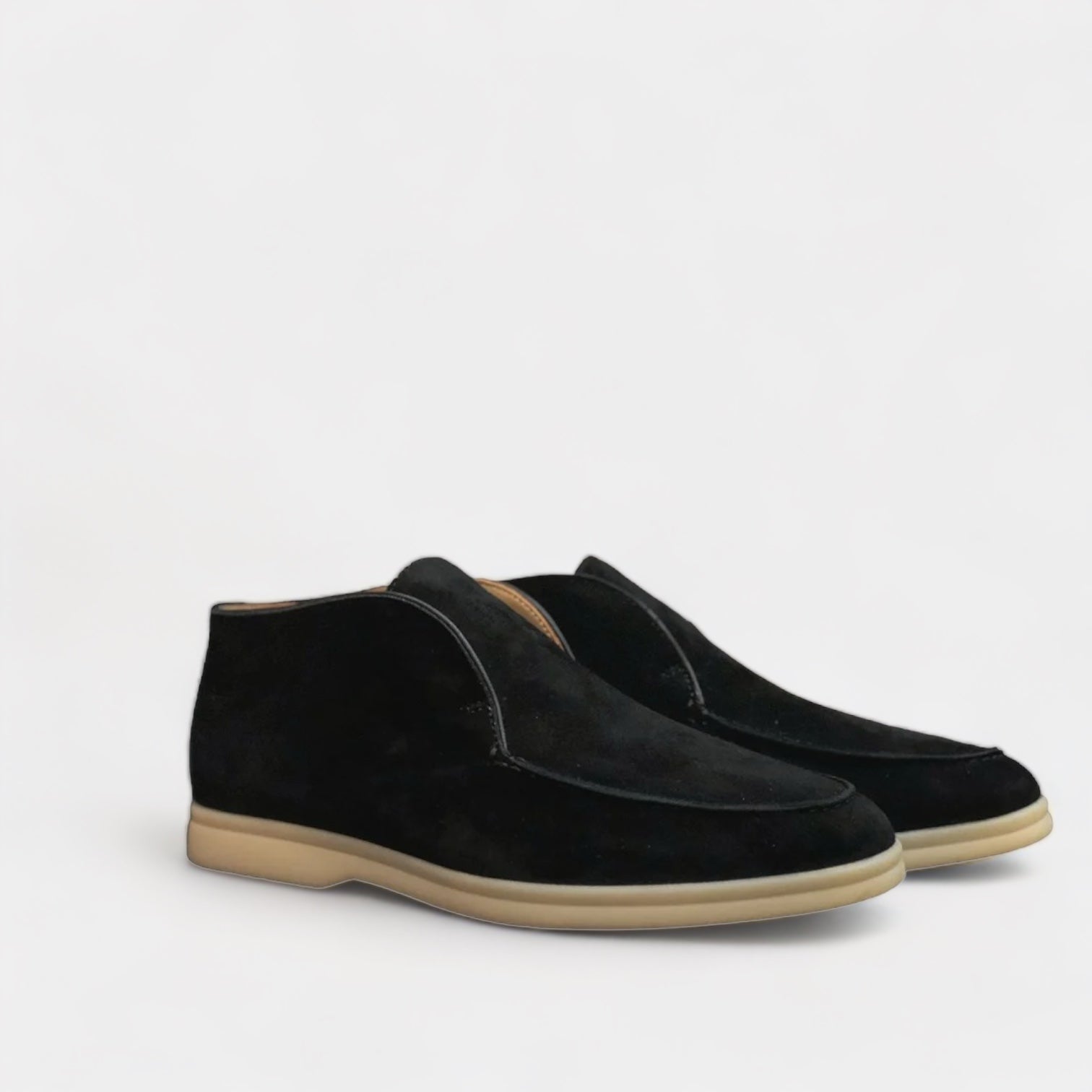 Elegant Casual Suede Loafers for Men