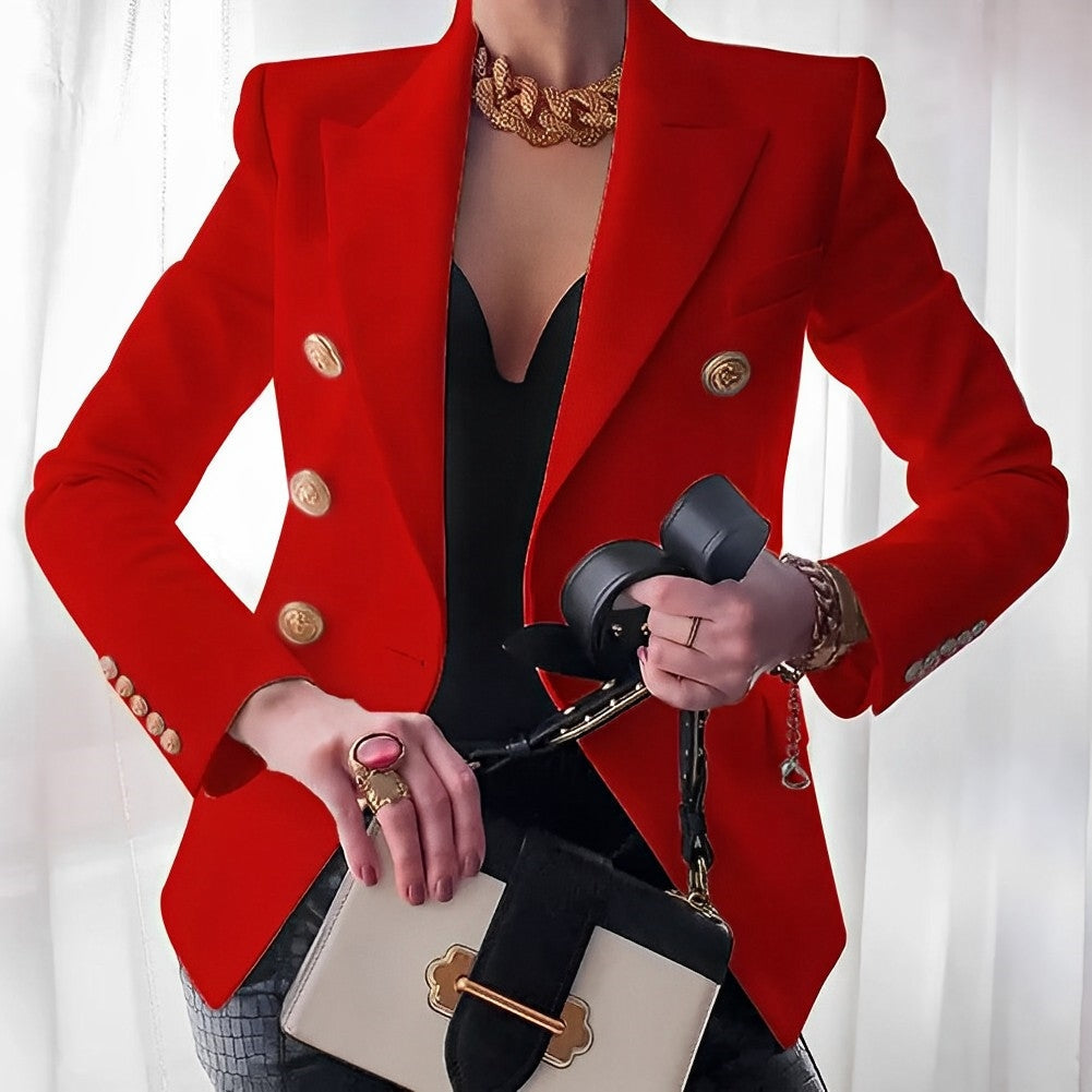Elegant Tailored Slim Fit Blazer