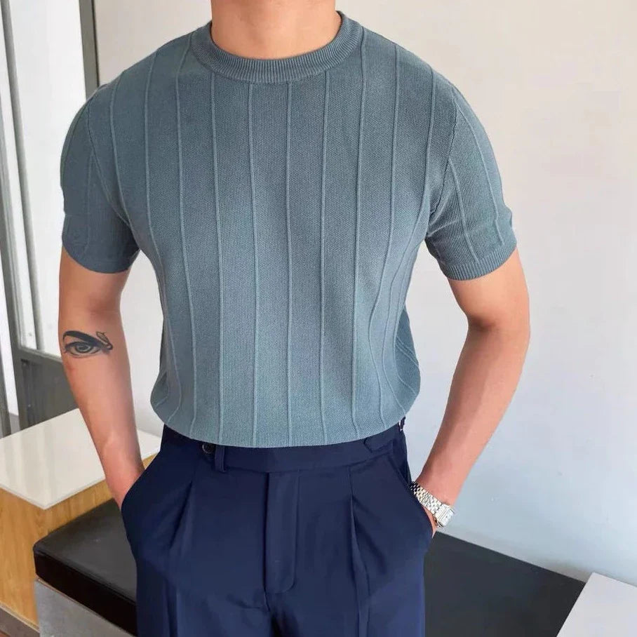 Elegant Slim Fit Old Money T-Shirt