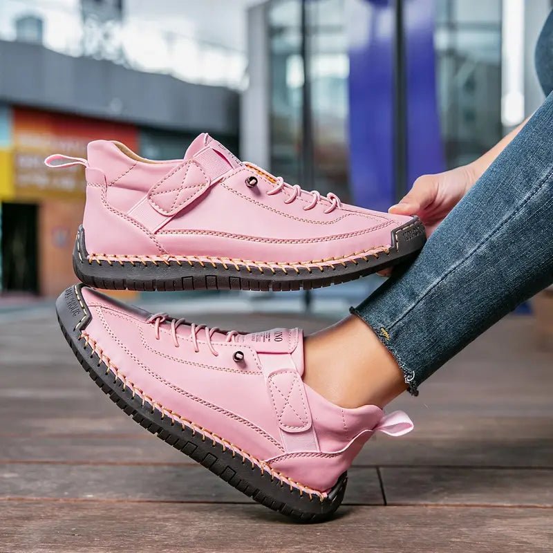 Premium Orthopedic Leather Walking Sneakers