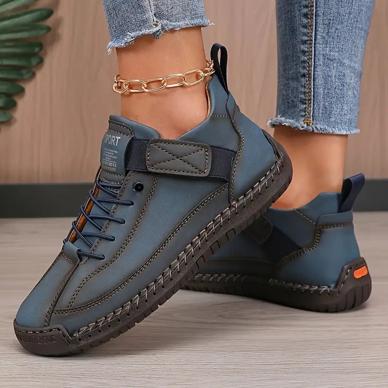 Premium Orthopedic Leather Walking Sneakers
