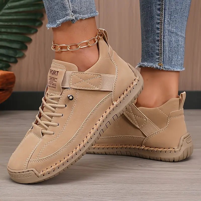 Premium Orthopedic Leather Walking Sneakers