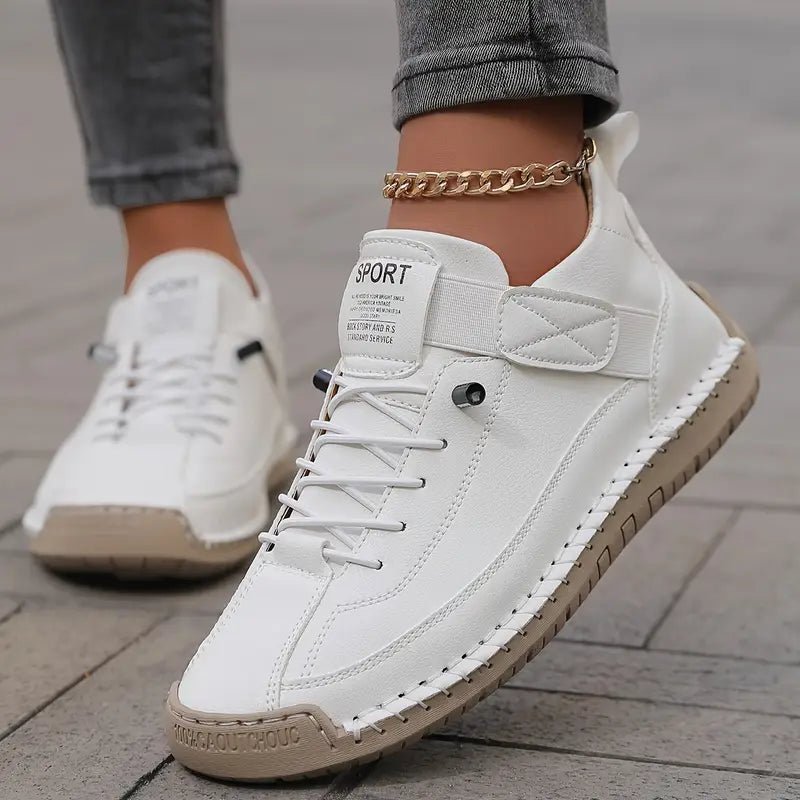 Premium Orthopedic Leather Walking Sneakers