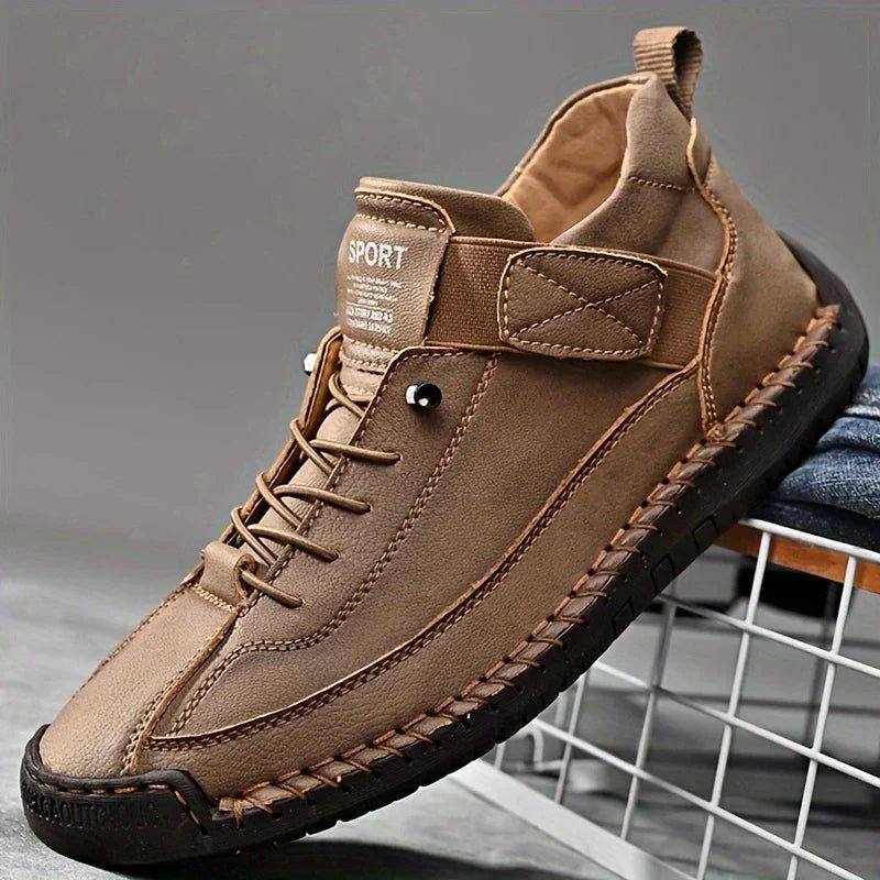 Premium Orthopedic Leather Walking Sneakers