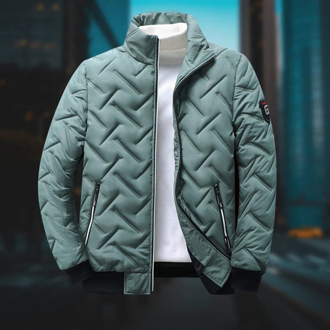 Men’s Puffer Jacket Lightweight Duvet with Zip Fastening