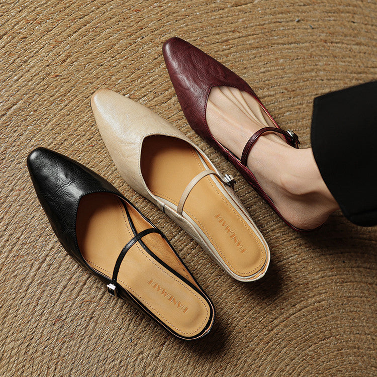 Chic Pointed Toe Everyday Flats