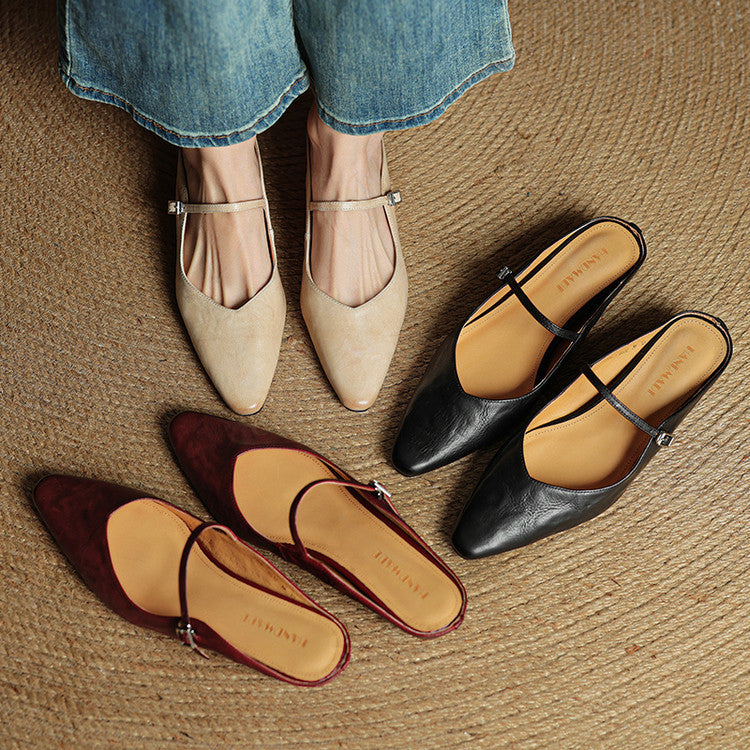 Chic Pointed Toe Everyday Flats