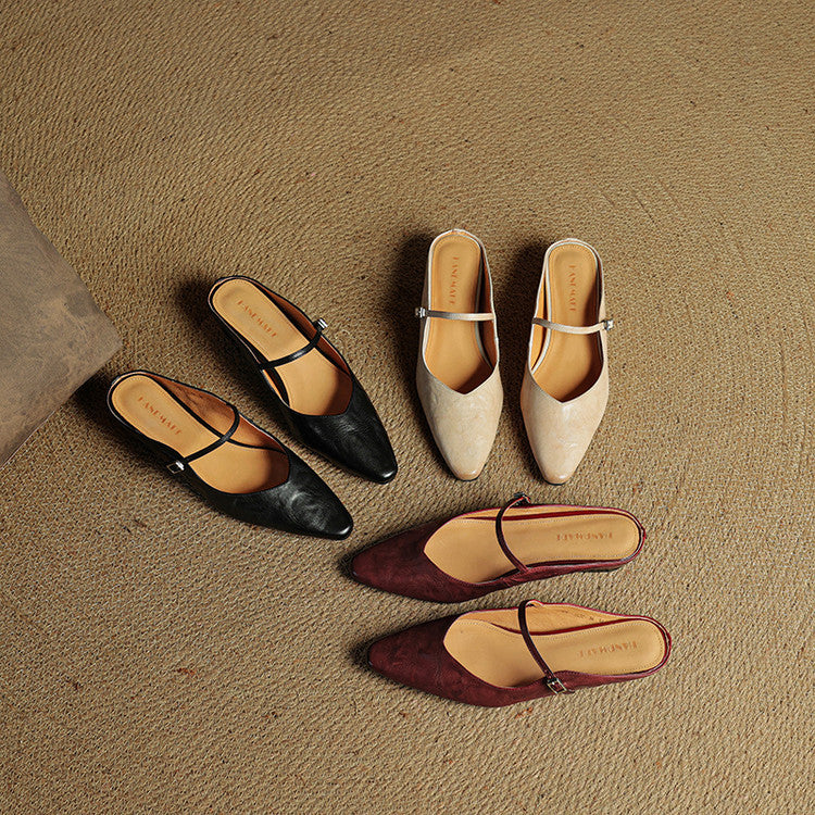 Chic Pointed Toe Everyday Flats