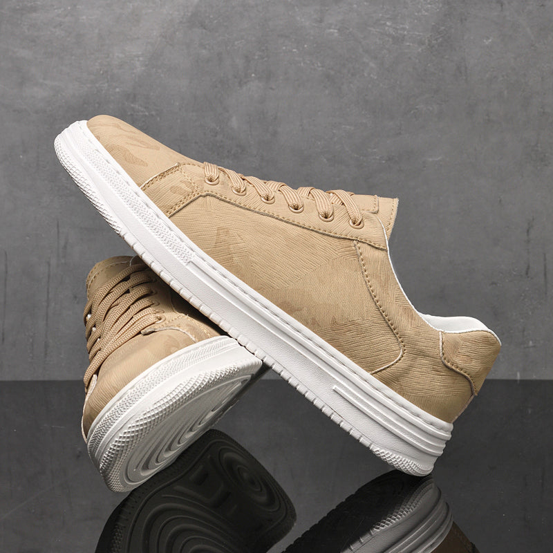 Sneakers in Versatile Design Canyon Colour Genuine Leather