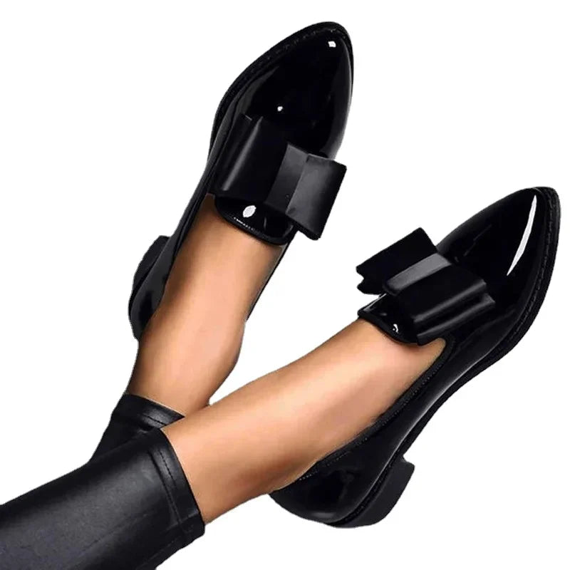 Elegant Bow Ballet Flats – Penelope Style