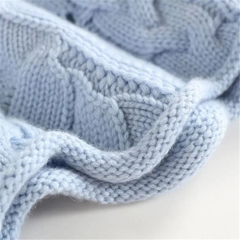 Cable-Knit Openwork Turtleneck Sweater